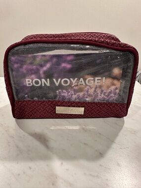 Bon Voyage Young living Travel Pouch- 10 piece set -everything is brand new